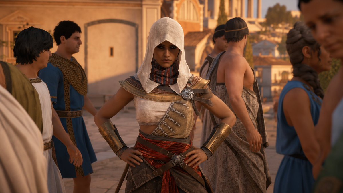 TheHiddenOneAC's tweet photo. Assassin's Creed Origins if it came out 1 year later. https://t.co/2DGjRYx5mu