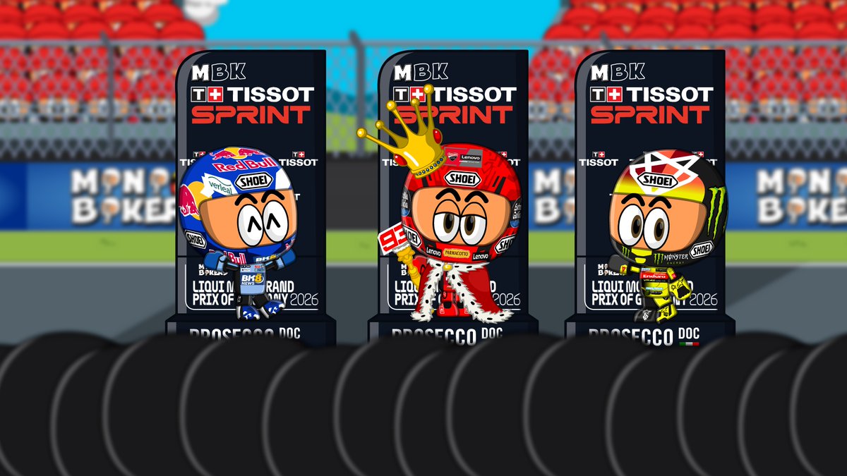 OfficialMinis's tweet photo. MiniBikers - #MotoGP - #GermanGP - #TissotSprint
#Marquez #AMarquez #DiGiannantonio https://t.co/n1eZhCkYis
