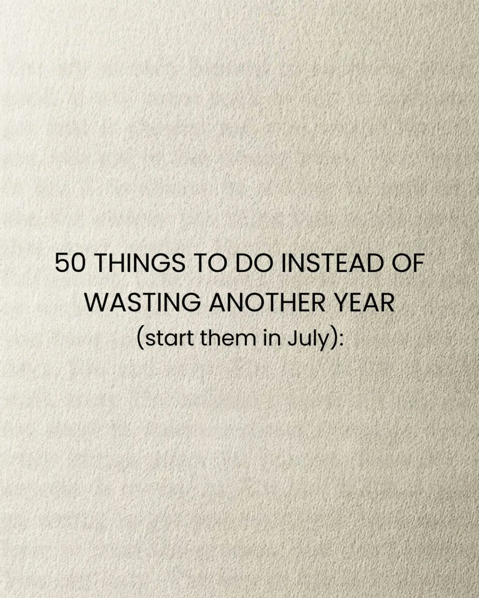 SucceededMind's tweet photo. 50 Things To Do Instead of Wasting Another Year: https://t.co/jU9U6UEs70