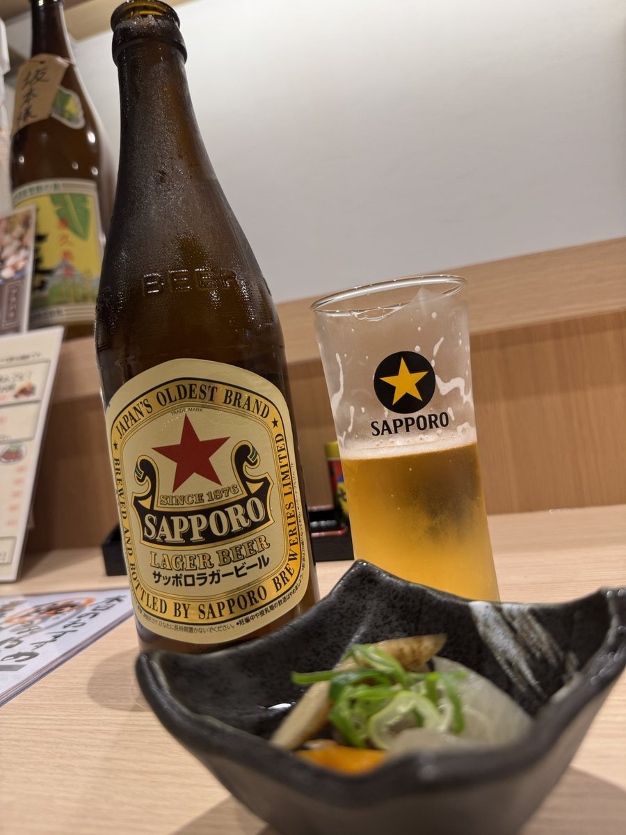 BrainStorm_JP's tweet photo. なんしか、お魚美味しかったです
徒歩な近所で🙂

嬉しくて今夜はブリン体飲んじゃったのだ https://t.co/k8bpB0h6UC