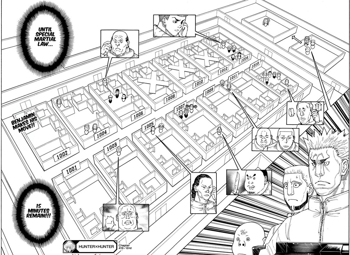 bibiiking11's tweet photo. togashi doing it again #hxh https://t.co/4Srb1Adk93