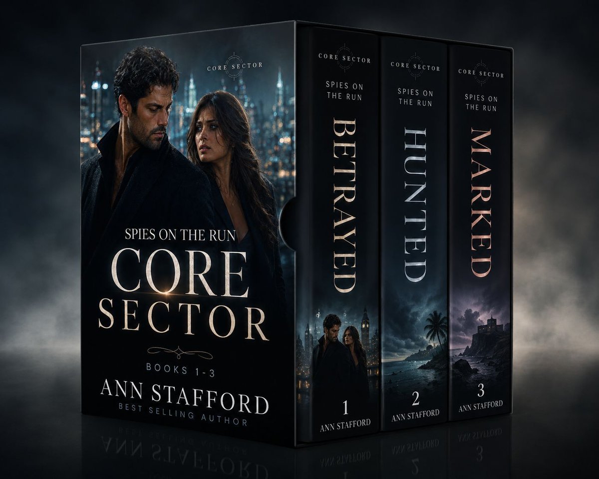 annstafford007's tweet photo. BOXED SET - Save up to 65% from buying books individually. Great for #bingereaders! 
#RomanticEspionage #GothicSpyThriller #CORESector - https://t.co/4iJTpUATh3 https://t.co/CVl5M8wLVo