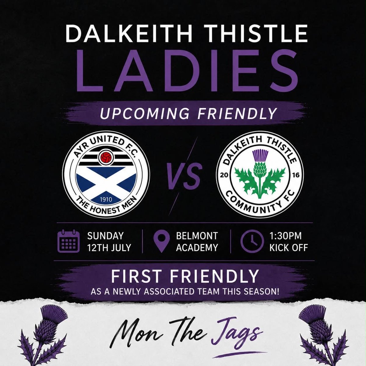 ThistleLadies's tweet photo. Our first friendly kicks off our preseason run of games! 

The squad have been working hard to prepare and are excited for a competitive run out 🙌🏼 https://t.co/bwpmvCvhMP