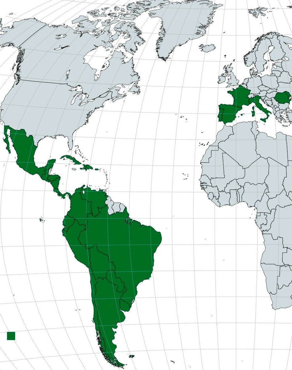 KSP2910's tweet photo. Países latinos: https://t.co/LhKbHTRLZV