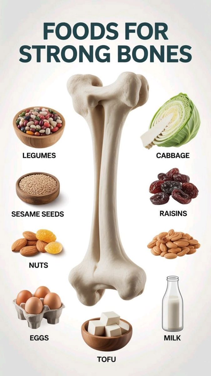 Mat8p04's tweet photo. Foods for strong bones https://t.co/oQ8hc3AVto