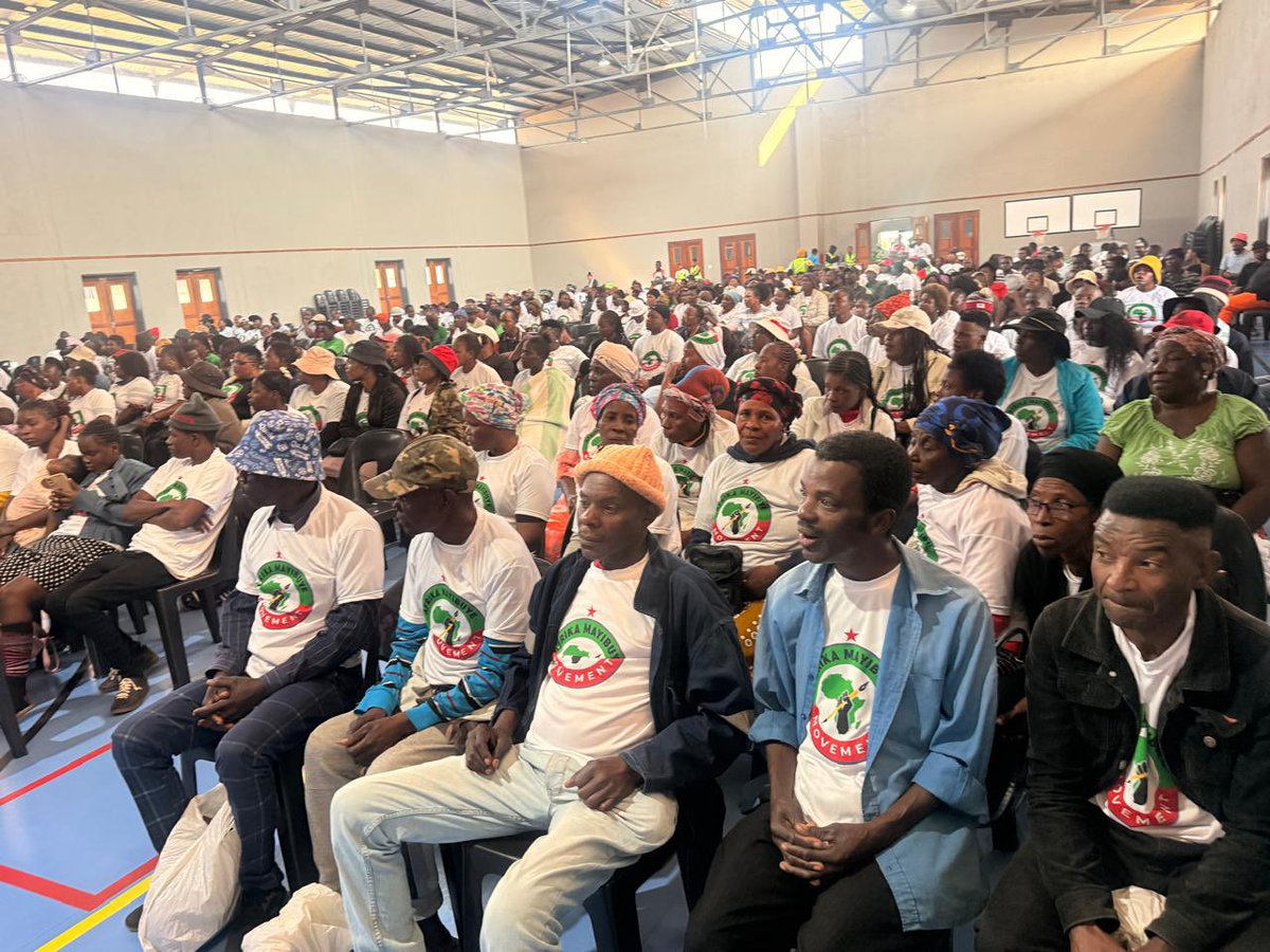 FloydShivambu's tweet photo. Today we had a solid and successful Community Meeting in Ward 1 Nkomazi Local Municipality (Siboshwa Traditional Authority), Mpumalanga Province. We used the Community Meeting to confirm that our National Deputy Chairperson, Cde Siphiwe Mkhathswa from Mawewe Traditional Council will be the Executive Mayor of Nkomazi Local Municipality after the 4th of November 2026.

Th mandate remains Total Freedom and Emancipation NYALO! Mayibuye iAfrika!