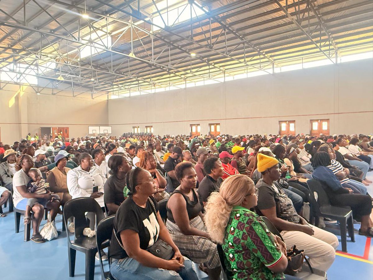 FloydShivambu's tweet photo. Today we had a solid and successful Community Meeting in Ward 1 Nkomazi Local Municipality (Siboshwa Traditional Authority), Mpumalanga Province. We used the Community Meeting to confirm that our National Deputy Chairperson, Cde Siphiwe Mkhathswa from Mawewe Traditional Council will be the Executive Mayor of Nkomazi Local Municipality after the 4th of November 2026.

Th mandate remains Total Freedom and Emancipation NYALO! Mayibuye iAfrika!