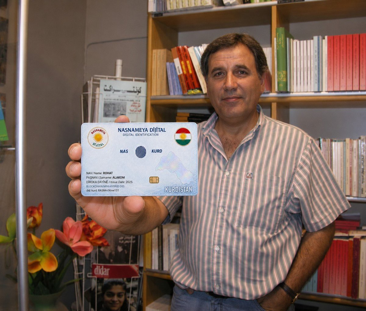 rojtevkurdi's tweet photo. Em 50 saliya nivîskariya rêzdar mamoste Rohat Alakom û têkoşîna wî ya bêdawî ku ji bo parastin, xurtkirin û hêz kirina nasnameya Kurdî dide bi rêz û hurmet pîroz dikin.

@RAlakom 

https://t.co/BpHYDtLRiQ 

#Kurdistan #digitalID #nasKURD #Kurdî #kurdish #kurmancî https://t.co/dVeuluS9UF