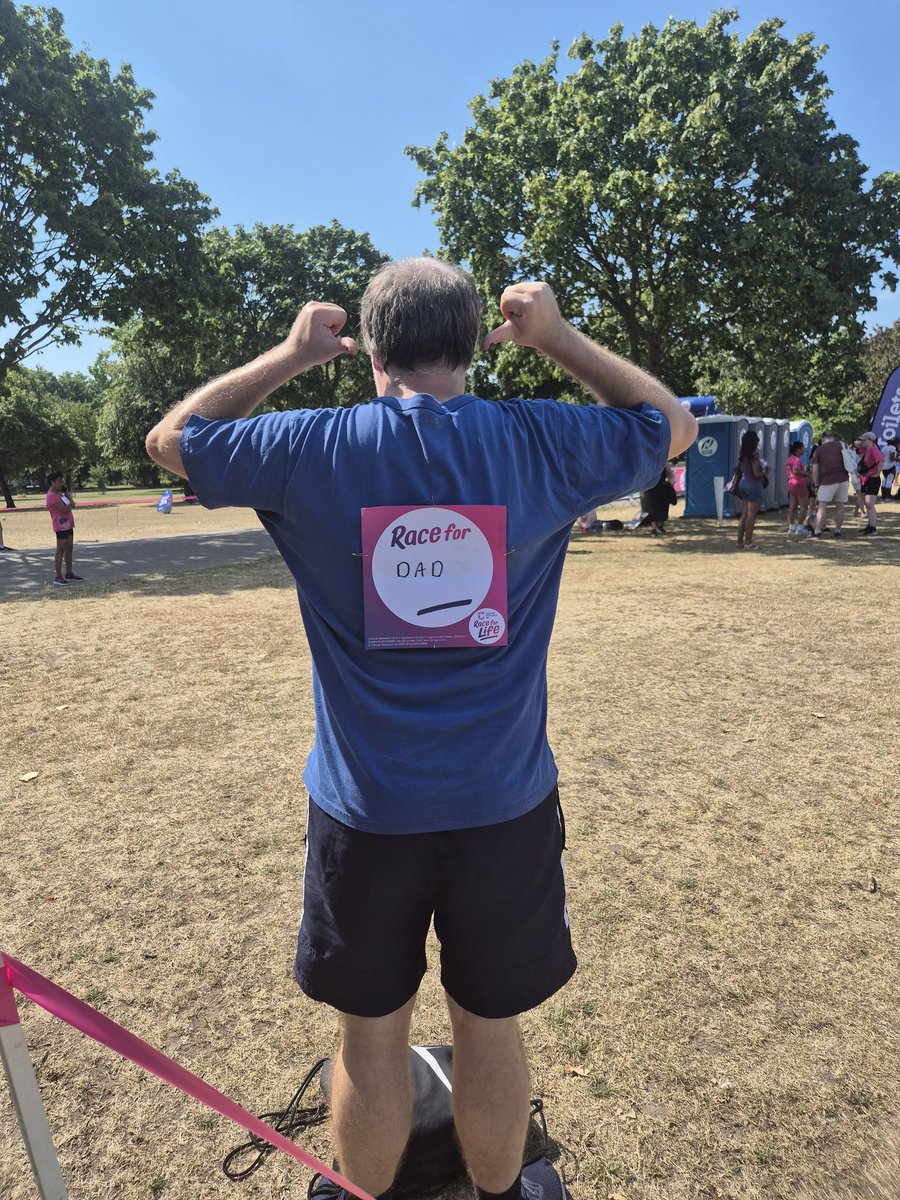 journoleeism's tweet photo. Such a good feeling completing my first ever 5k charity run this morning for @CR_UK Definitely felt the heat though.🥵

I've managed to raise £380 so thanks so much to everyone who has donated. If you'd still like to donate, my page is here.

https://t.co/3pdPdEngIT

#raceforlife https://t.co/B1kpQeL46k
