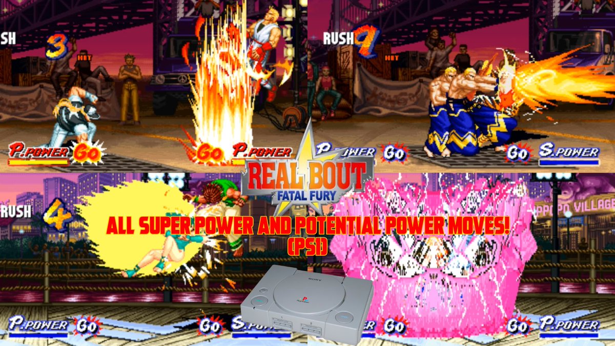 【おまとめ】BP29【Peter Squeezed Under Gate】他1点 Real Bout Fatal Fury 1 - All Super Power and Potential Power Moves