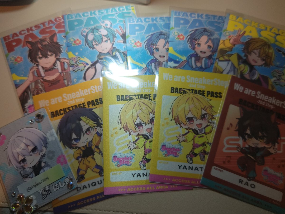 playbean0704's tweet photo. 最新こちらになりました。
引き続きお気軽にお声掛けください。

#すにすてグッズ交換 https://t.co/5A1W6YURk7