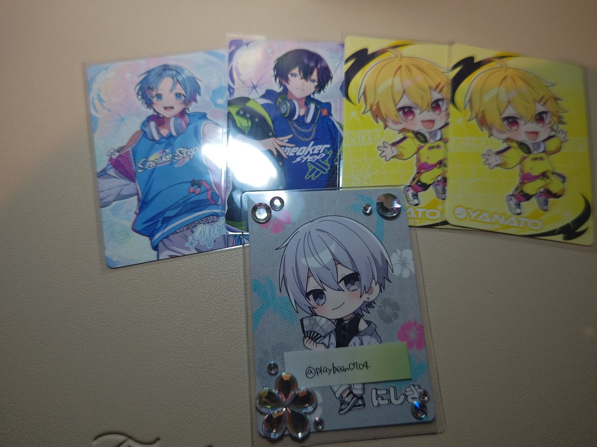 playbean0704's tweet photo. 最新こちらになりました。
引き続きお気軽にお声掛けください。

#すにすてグッズ交換 https://t.co/5A1W6YURk7