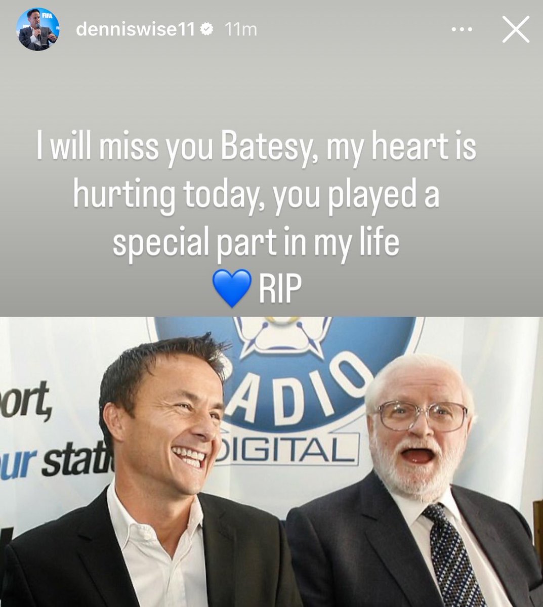 ChelseaInPhotos's tweet photo. Dennis Wise on IG 💙 https://t.co/rRRfyIzhz0