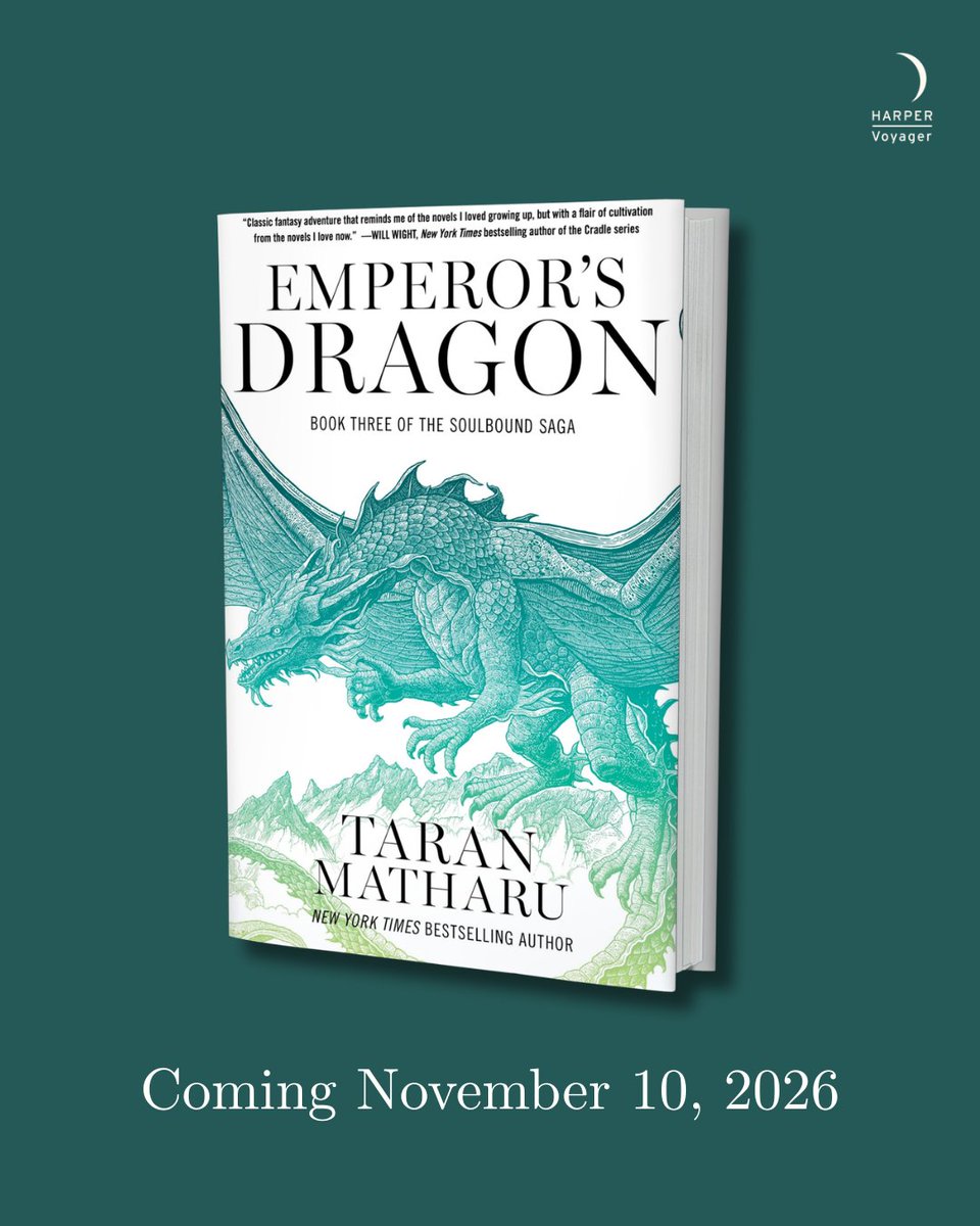 Taran Matharu - Emperor's Dragon (November 2026) tweet media