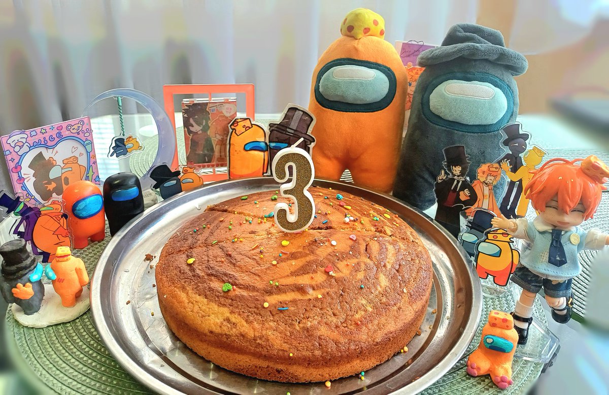 MXCoryCheshka's tweet photo. Today is exactly 3 years of my gentlecheese hyperfixation!
I'm so happy i discovered characters like Mr Cheese and The Gentleman.I'm proud to call myself their #1 fan.
I hope my hyperfixation stays with me for the rest of my life🧀❤️🎩

#amonguslogic #gentlecheese https://t.co/7uHPTtM0Hj