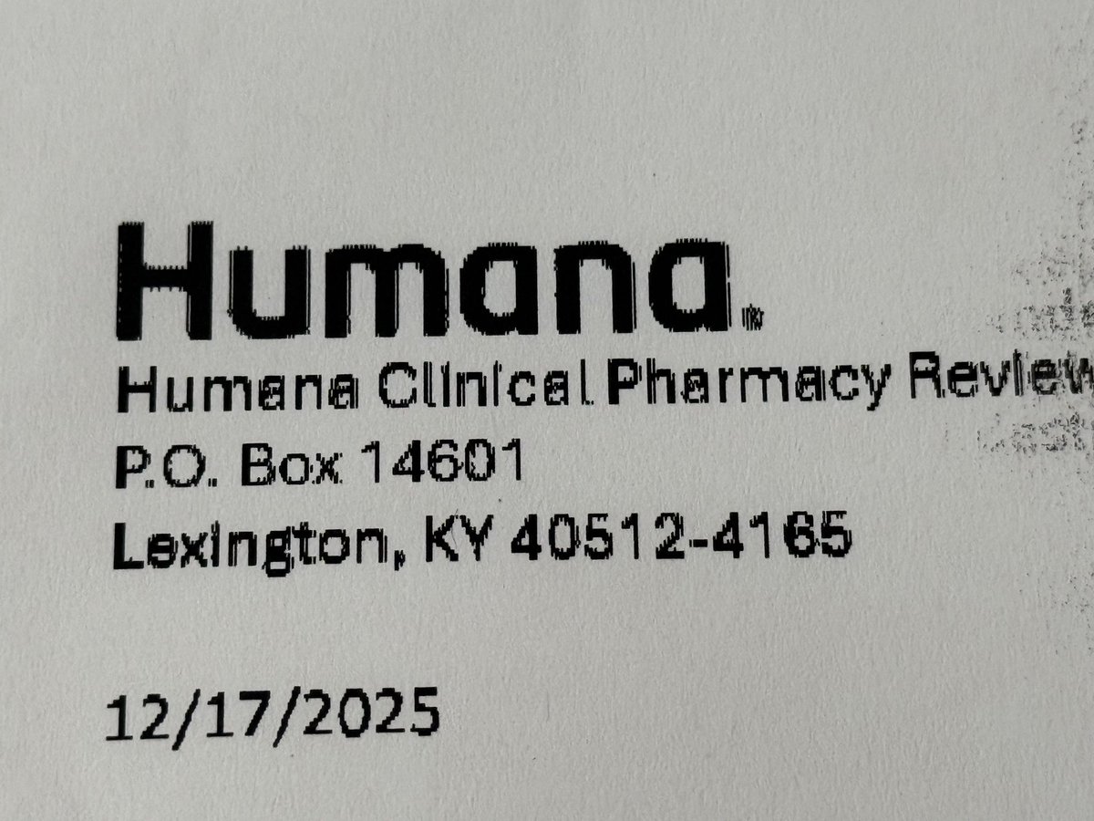 IP4PI's tweet photo. “InHumana!” At @Humana Medicare, so-called advantage, part D. Lengthy prior authorization process and medically necessary drug “approved “ for only a year but at $690 at the pharmacy. 
How is this legal?
@DrOz @DrOzCMS @RobertKennedyJr https://t.co/9unqtxA4iF