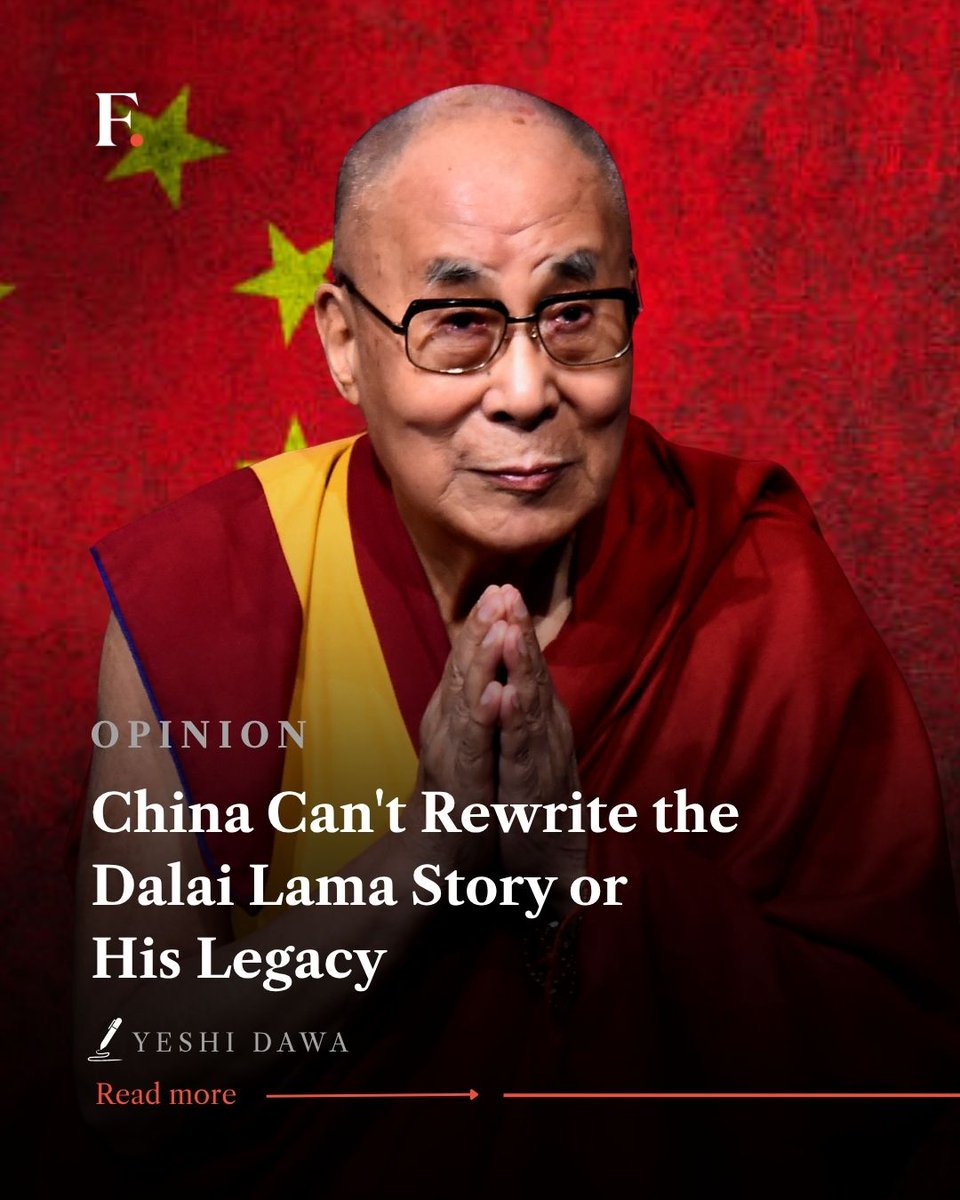 firstpost's tweet photo. The Dalai Lama has reaffirmed that the institution of the Dalai Lama will continue, saying reincarnation exists to carry forward the work of a predecessor. https://t.co/Gle97IQI7l