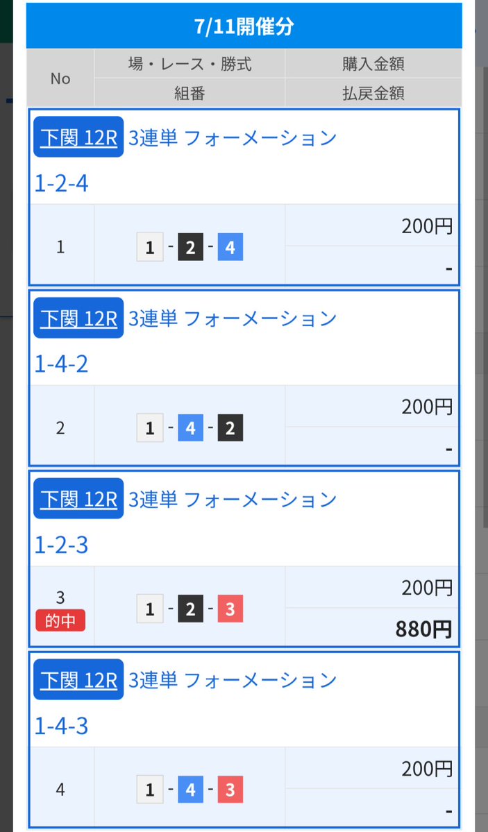 jumbo119463's tweet photo. 風呂上がりの部🚤💨
2/3的中🎯で今日🏇🚤トータルでプラスになりました😅 https://t.co/89O007Hh7s