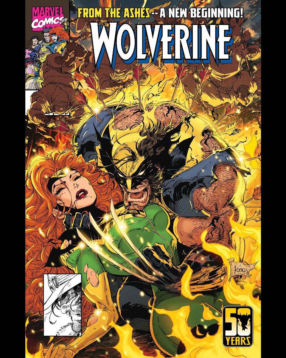 ClassicXMen's tweet photo. Wolverine #1 — Kaare Andrews variant cover from September 2024. https://t.co/gyHIpRUYwK