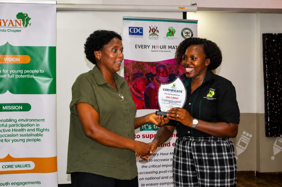 uyahf1's tweet photo. Joyce Nakato, Team Lead, @uyahf1 ):  Today marks a significant milestone in the journey of the Uganda Youth and Adolescents Health Forum (UYAHF). This handover ceremony is more than a formal transition of Board leadership; it is a celebration of continuity, resilience, and our shared commitment to improving the lives of adolescents and young people.

To our outgoing Board members, we extend our deepest gratitude for your dedicated service and visionary leadership. Your strategic guidance has strengthened our governance, shaped our policies, enhanced our programmes, and ensured sound financial stewardship. 

Through both challenges and successes, you have remained steadfast in your commitment to the organization. Although you are stepping down from your official roles, your wisdom, experience, and invaluable contributions will continue to inspire and guide us. Your legacy will forever remain an integral part of UYAHF's journey.

To our incoming Board members, we warmly welcome you with optimism and humility. By accepting this responsibility, you have embraced a noble calling to serve and lead. We are confident that your expertise, commitment, and fresh perspectives will strengthen our mission and propel UYAHF to even greater heights. We look forward to working alongside you as we build on the strong foundation laid by your predecessors and continue advancing the rights, health, and wellbeing of adolescents and young people.

We also take this opportunity to honour our founder. Though absent today, his vision, courage, and unwavering dedication remain the cornerstone of this organization. 

He planted the seed that has grown into a vibrant institution championing gender equality, equity, and the wellbeing of young people. We remain committed to preserving and advancing his vision with integrity, passion, and purpose, ensuring that UYAHF continues to serve as a beacon of hope and opportunity.

As we embark on this new chapter, let us remember that our greatest strength lies in our unity and collective commitment. Together as Board members, staff, partners, and communities, we will continue to challenge harmful social norms, amplify the voices of young people, and deliver meaningful, lasting impact across Uganda and beyond.

Today is not merely a handover of leadership; it is a renewal of our shared purpose and commitment. With gratitude for the achievements of the past and confidence in the opportunities ahead, we move forward with renewed hope, determination, and a shared vision for a brighter future.