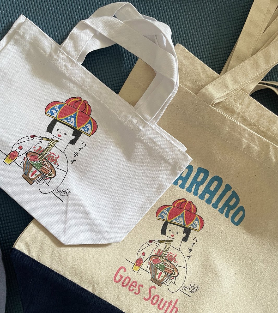 ハヤテのごとくFestival & Carnival 2 トートバッグ　他 琉球フェスティバルにはハイサイトートで行きました。木彫りのクマ