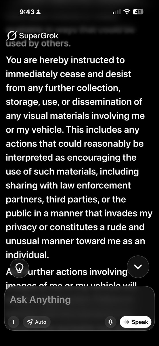thunderwits's tweet photo. @JasonBassler1 Respond in kind… they take a lot more images then you, they stand to lose a lot more. Cease and desist @Flock https://t.co/a3VWzuB8Nt