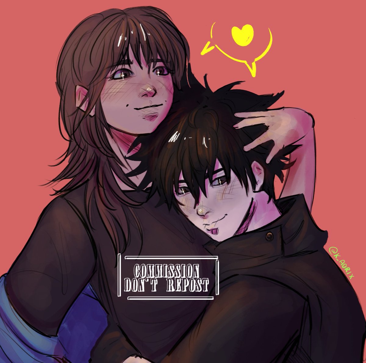 kao_dumb's tweet photo. Couple commissions examples ><

#commision #commissionwork https://t.co/HkPoM9gigt