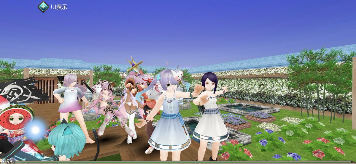 rinrin3827's tweet photo. ファッションショーにお邪魔しました
ゆうにゃさんと夏休み合わせ！
ありがとうございました＼(^o^)／
＃トーラム
＃トーラムオンライン https://t.co/Jv7ouFe2Tw
