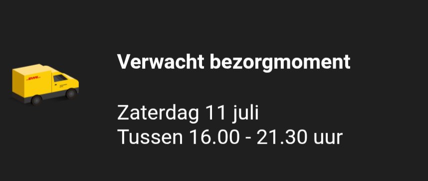 vamos1982's tweet photo. Doe even normaal #DHL 🤦♂️ https://t.co/FXguRcvGkx