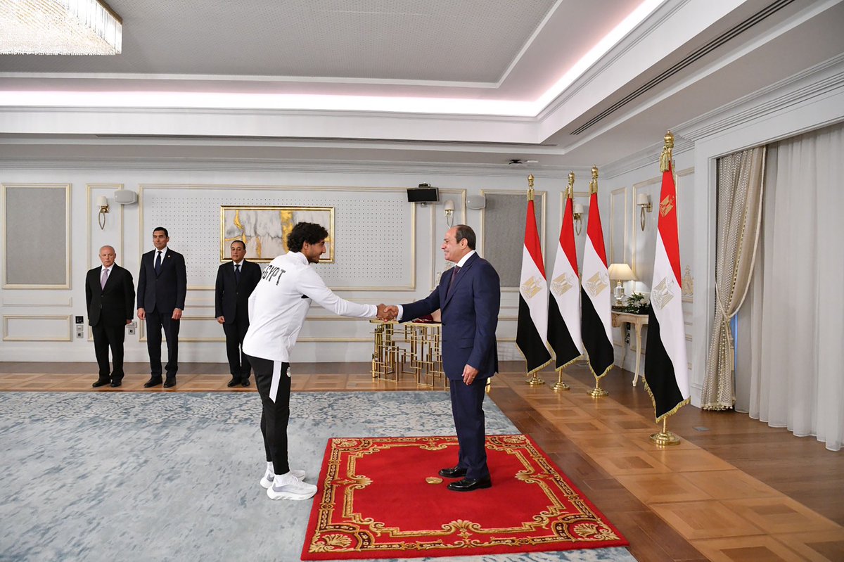 muhammedhany's tweet photo. تحيا مصر بشعبها وقيادتها 🇪🇬
اليوم نجدد العهد: أن نبذل كل ما لدينا من أجل هذا الوطن وأن نمثل مصر بالشكل الذي يليق بها https://t.co/602L2kLkJA