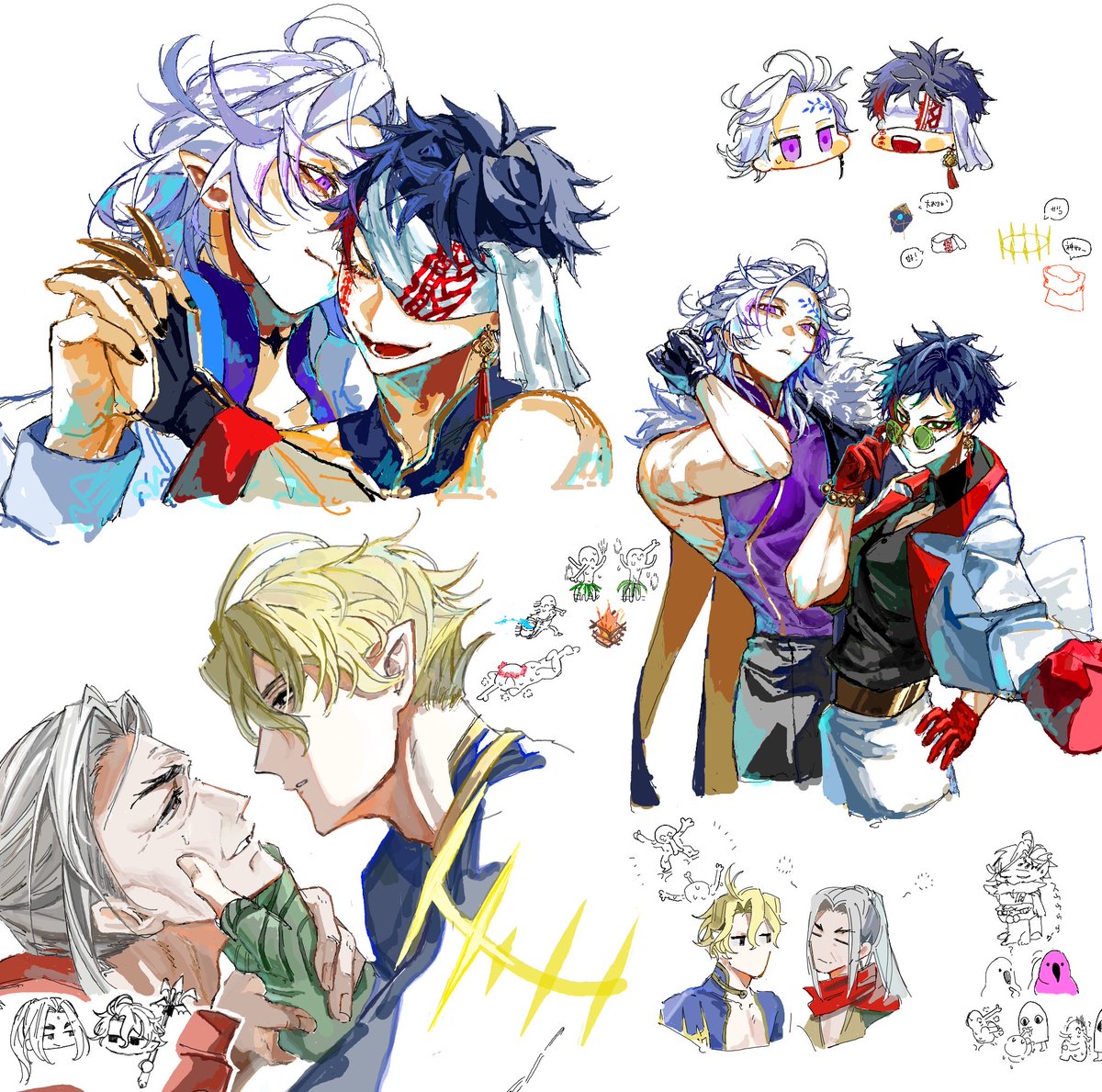 dondon_kasi's tweet photo. 7PT4さんと絵茶でした〜💐
ポセこじです https://t.co/iNyVRgmp8u