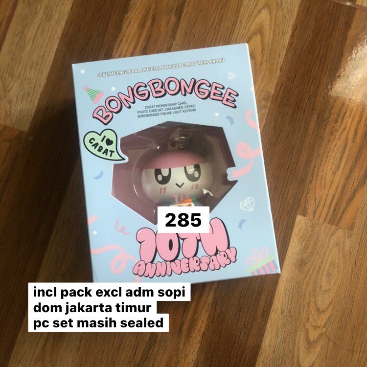 soksunwu's tweet photo. #wts membership kit seventeen 10th anniv, pc allmem masih sealed pcnya https://t.co/I9YpKaSVms
