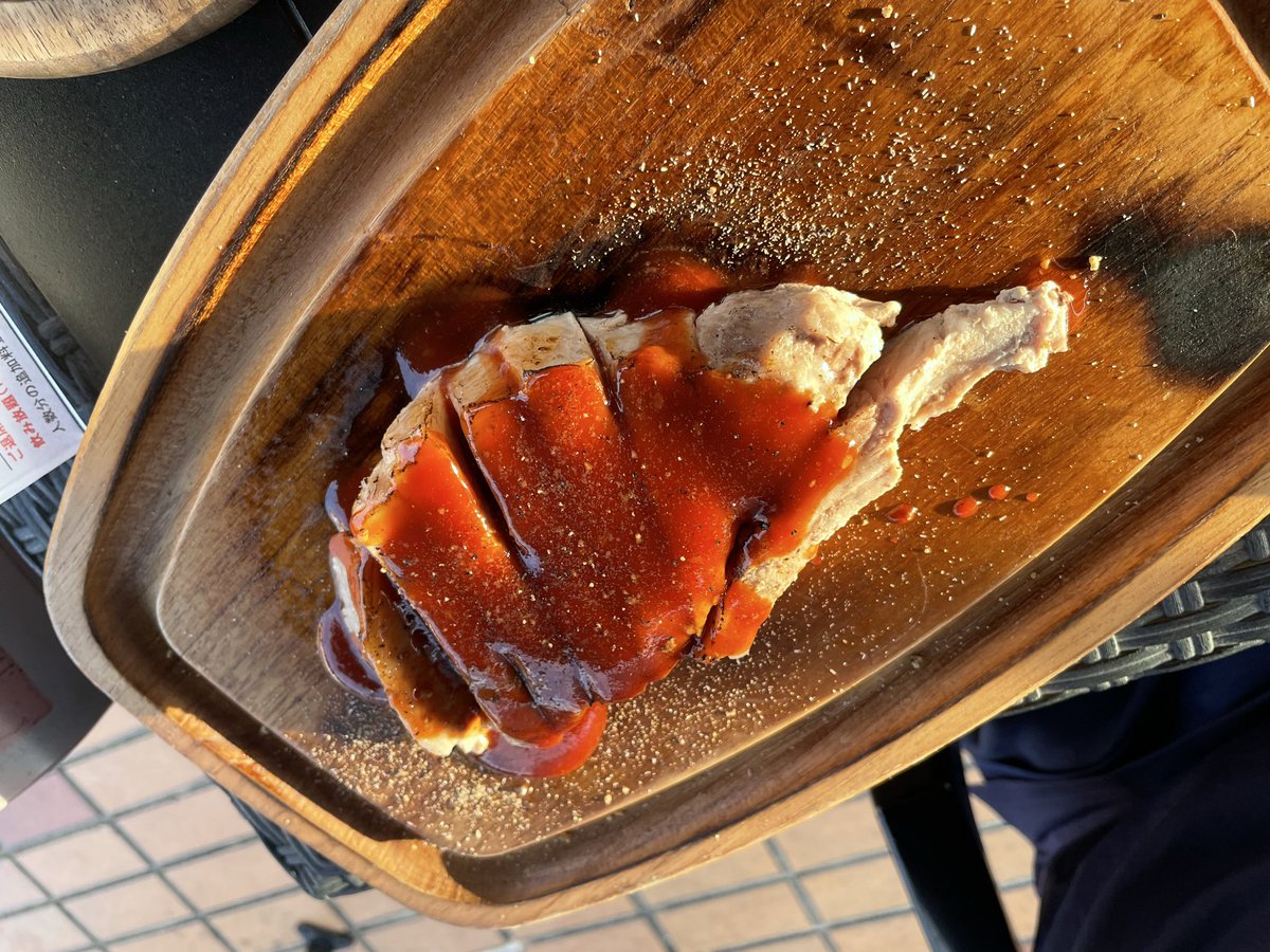 SaTonyandil's tweet photo. 八尾リノアスというところの
BBQへ行ってきました。
ビアガーデンもあり、カレーかき氷も食べ放題。茶美豚トマホークステーキ付を注文🤤相方さんが、予約して支払いまでしてくださいました✨感謝🩷
今日は、まぼろし水1体だけ行きました https://t.co/43k09xaQ3i