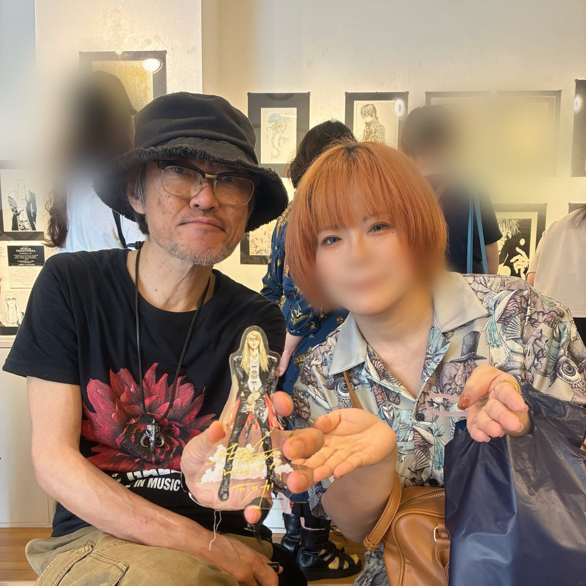 田島昭宇先生の個展に行ってきました〜！MADRAやサイコ、ブラザーズの