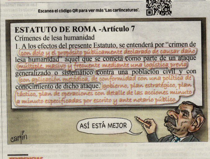 Frospigliosi's tweet photo. Continúa sin parar la campaña de la mafia caviar/ comunista contra las normas que buscan restablecer la legalidad en el Perú. Ellos pretenden aplicar ilegalmente ciertos conceptos con el único propósito de perseguir a militares y policías que salvaron al Perú de caer en las garras del terrorismo. Los estamos derrotando. Avanzamos!