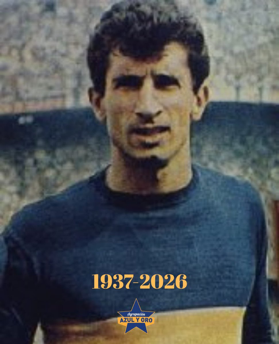 AzulyOroook's tweet photo. Se fue Antonio Rattín, un capitán con el corazón azul y oro, un símbolo de garra, entrega y amor por los colores de Boca 

Gracias por defender la camiseta como pocos. 
Hasta siempre, Ratín .
💙💛💙 https://t.co/47Mj7qVcZs