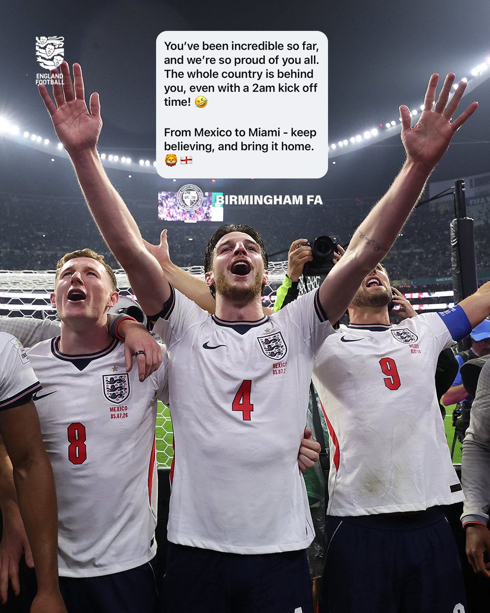 England Football tweet media