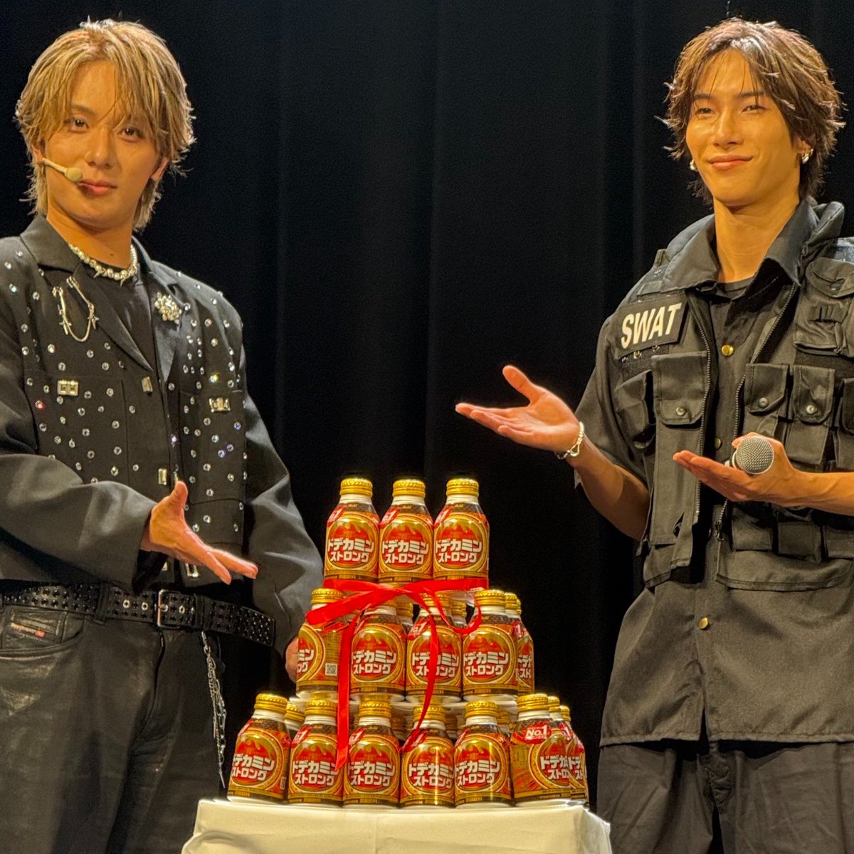 sechi___0709's tweet photo. 永田聖一朗くんのバーイベ撮可📸
そこまで近い席じゃなかったけどなかなか綺麗におさめられてて良かった！！！
ドデカミンに︎👍🏻するせーちゃん可愛くてお気に入りですෆ  ̫ ෆ https://t.co/NWVCsDHiqp