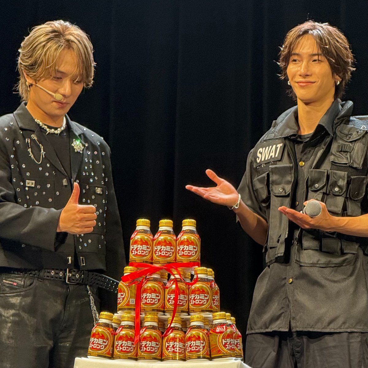sechi___0709's tweet photo. 永田聖一朗くんのバーイベ撮可📸
そこまで近い席じゃなかったけどなかなか綺麗におさめられてて良かった！！！
ドデカミンに︎👍🏻するせーちゃん可愛くてお気に入りですෆ  ̫ ෆ https://t.co/NWVCsDHiqp