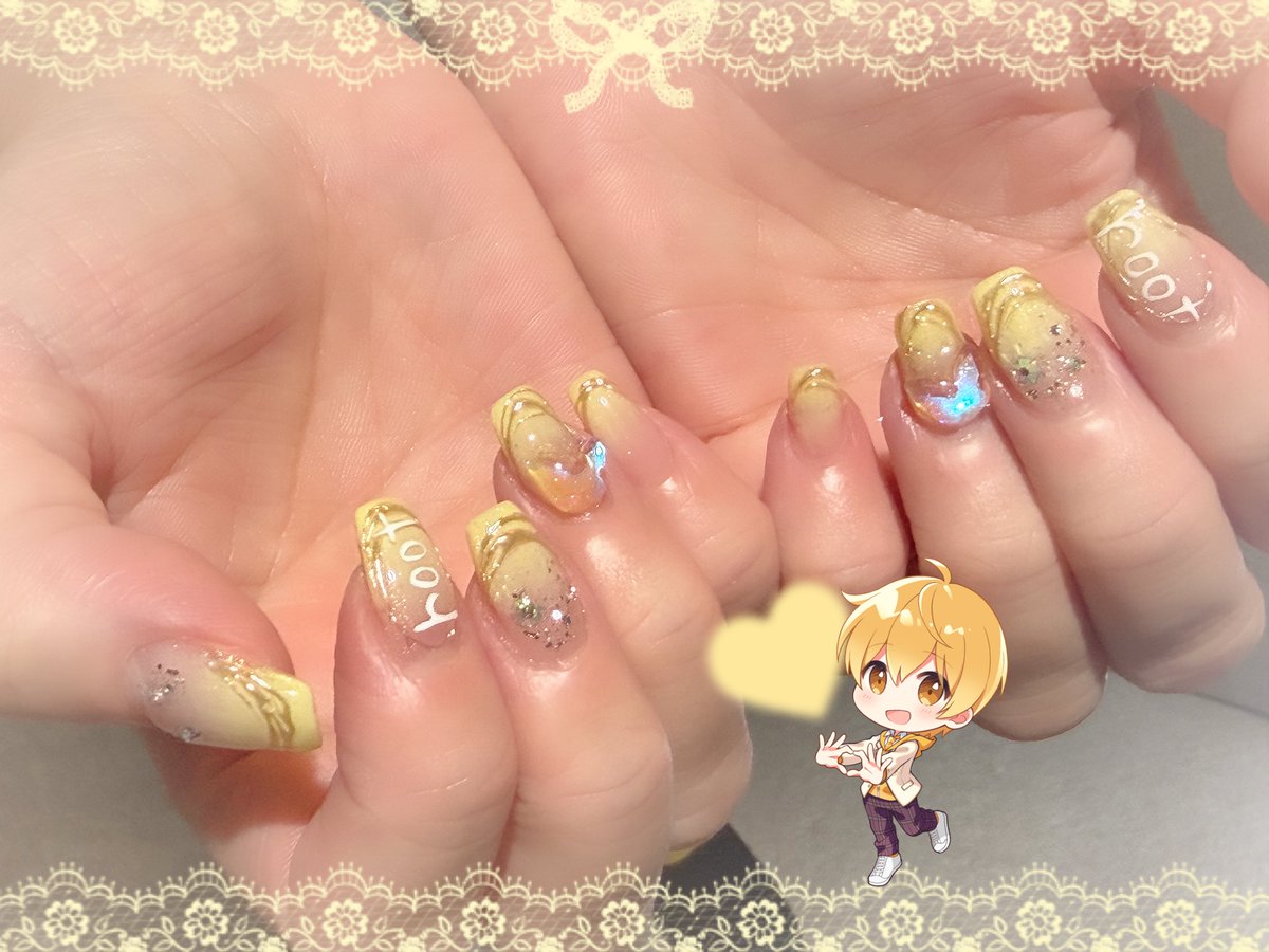 snowwhite_root's tweet photo. 先月のネイルはこれ💅🐹💛
載せ忘れてた笑
めちゃ気に入ってたのに
ネイルの寿命は儚いᐡ•̥ ·̫ •̥` https://t.co/lpmvDg8Jax