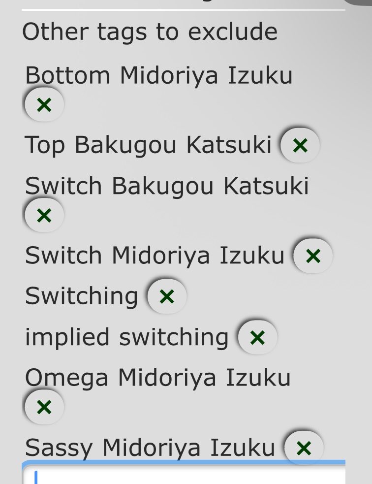 sillycatsuki's tweet photo. searching for a new dkbk fic after finishing sims iidabaku and im giggling at my excluded tags… like it unfortunately IS that serious for me https://t.co/Q5Jgb4T83e
