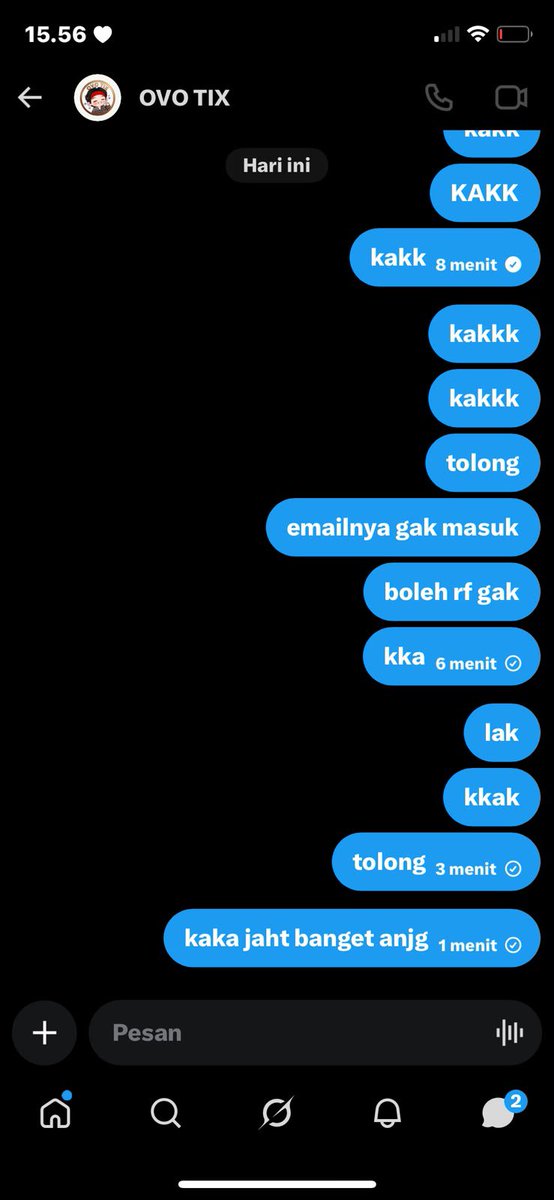 PinkCreatures's tweet photo. siapapun yang nipu temen gue jahat bgtt lu satttt. 🤬🤬🤬🤬🤬
hati hati ya guys jgn panbuy, temenku ketipu 8jt gara gara panbuy tix enha 💔 https://t.co/NIxrlgI2l4