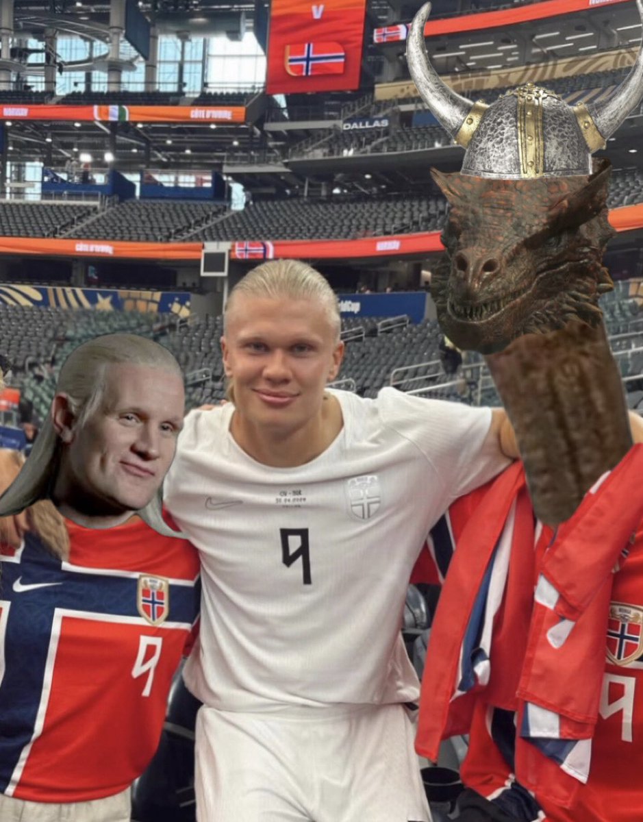 spicynoodleboy_'s tweet photo. we support Haaland Targaryen, first of his name, son to Aeriana Targayren, during his upcoming battle https://t.co/CFxSEKXgJM