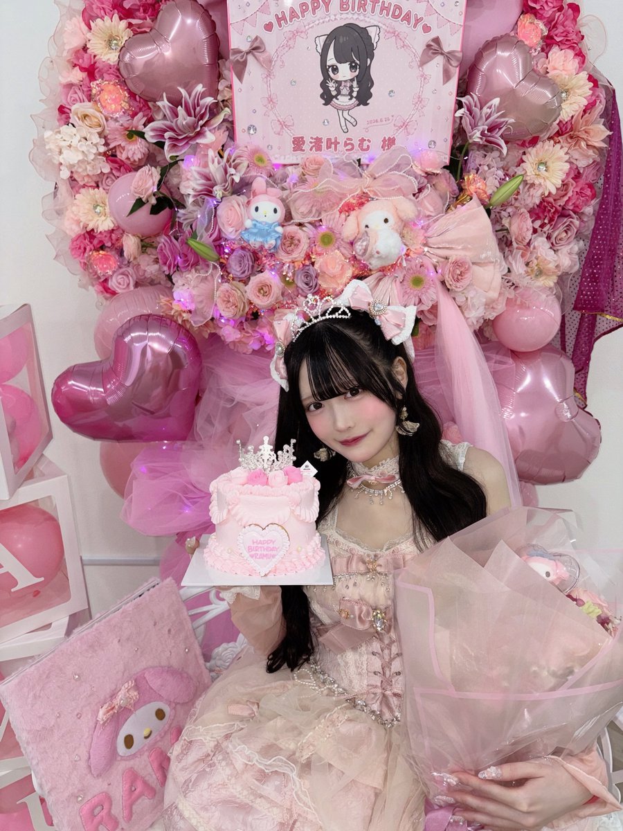 smadro_ramu's tweet photo. ♡ 7.5 #愛渚叶らむ生誕2026 ♡

こんなにも大好きにさせてくれてありがとう🐏🎀(ALT) https://t.co/TNpgi052KD