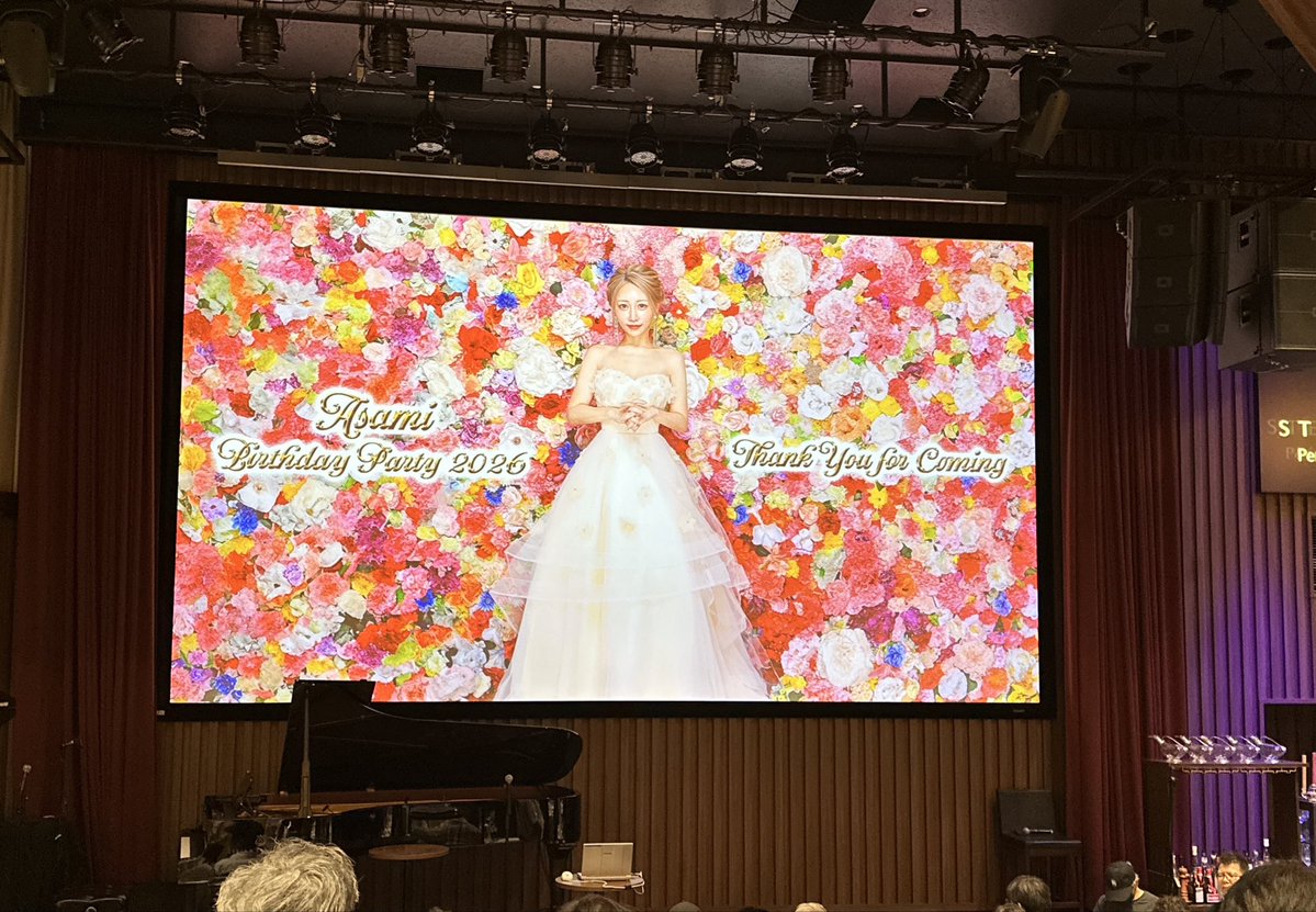 本日は弾丸にてLovebites AsamiさんのAsami Birthday Party 2026へ行っ