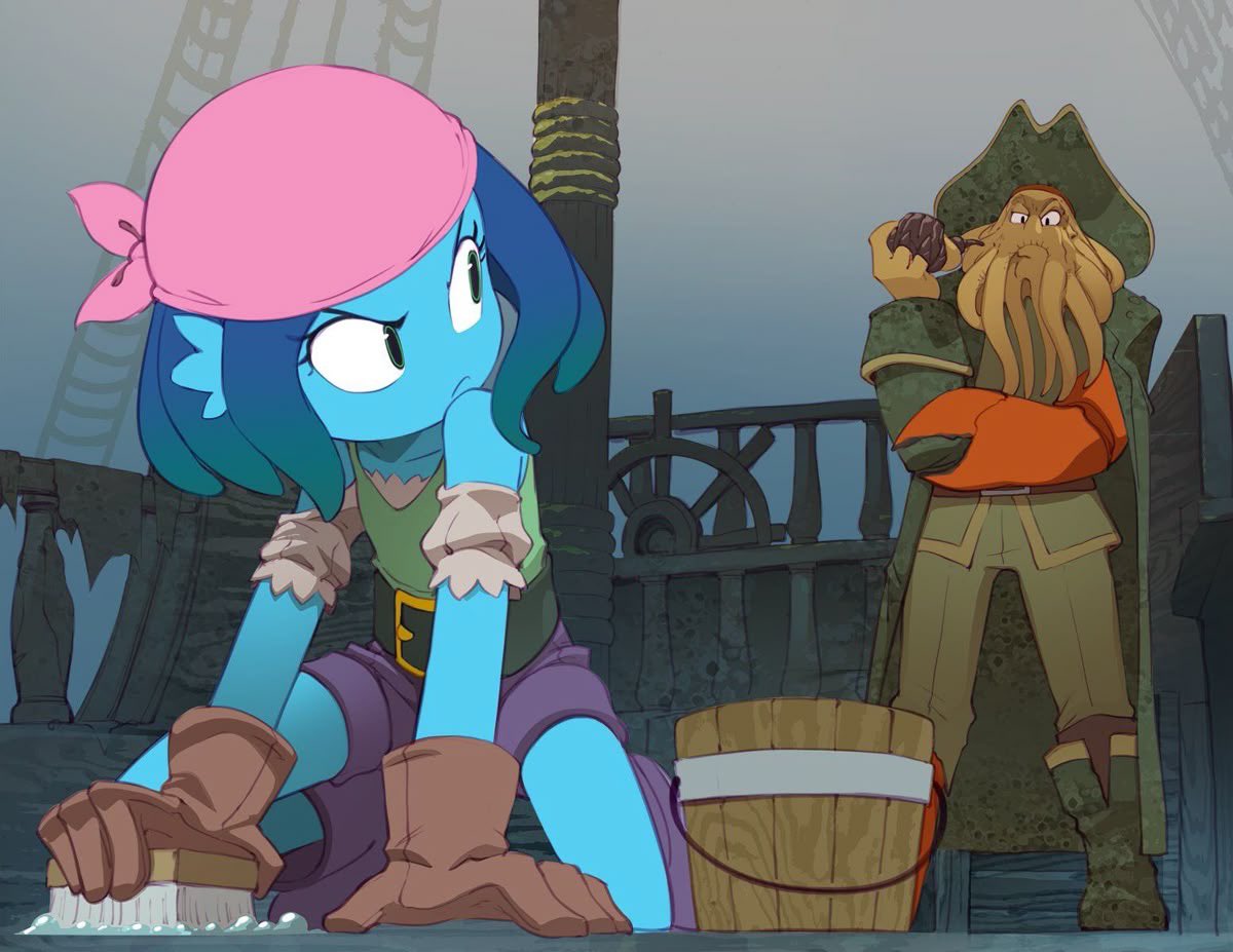 kings7823's tweet photo. What did Ruby do to become part of the ship part of the crew? https://t.co/aMxRJ7gvpN