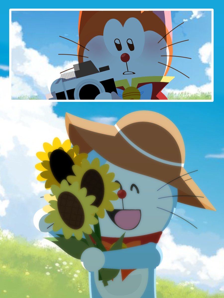 Skibidiunknown's tweet photo. "Oh my... Your eyes are like sapphire..."
#wangdoraxdoraemon
#WangDora
#Doraemon
#TheDoraemons
#ドラえもん
#王ドラ
#ドラえもんズ https://t.co/DYyZF6WAgc