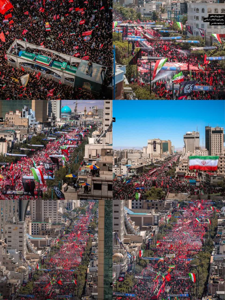 hasannajafi130's tweet photo. یک قابِ پر از جمعیت، پرچم‌های برافراشته در باد، و مردمی را مثل یک سنگر رو به دوربین گرفته‌اند. در چهره‌هایشان نه ناامیدی هست و نه عقب‌نشینی؛ فقط عزم است
#باید_برخاست 
#کشور_دوست https://t.co/HP7F50ZshG