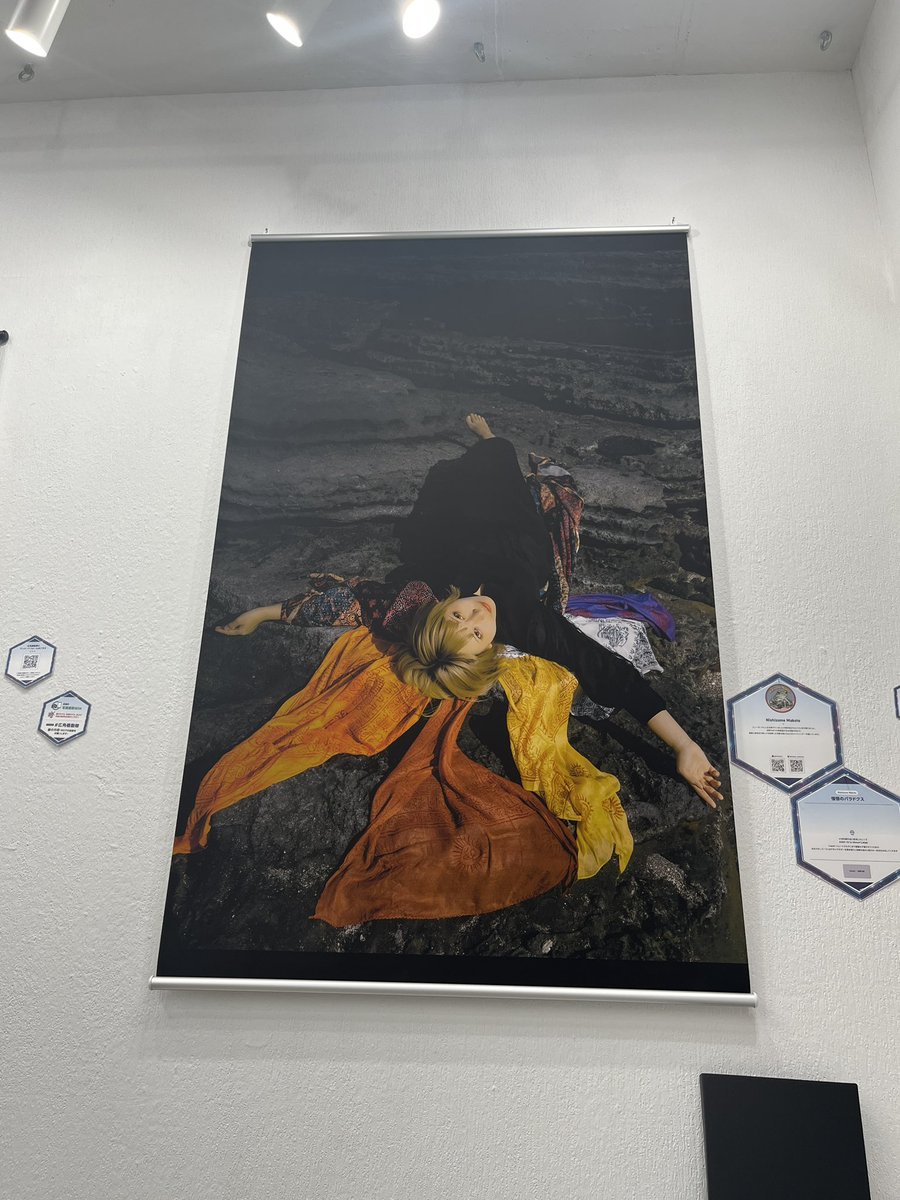 nishizome's tweet photo. 沢山作品のテーマを聞いて頂き、会いたかったカメラマンや被写体さんと意見を交わし、何より終わり間際にここまでの労力を遥かに越える嬉しい言葉貰った。
最終日はあんまり在廊出来ないけど最後まで楽しもう。
#広角機動隊　#こなみんミュージアム https://t.co/K4l86OxnlN