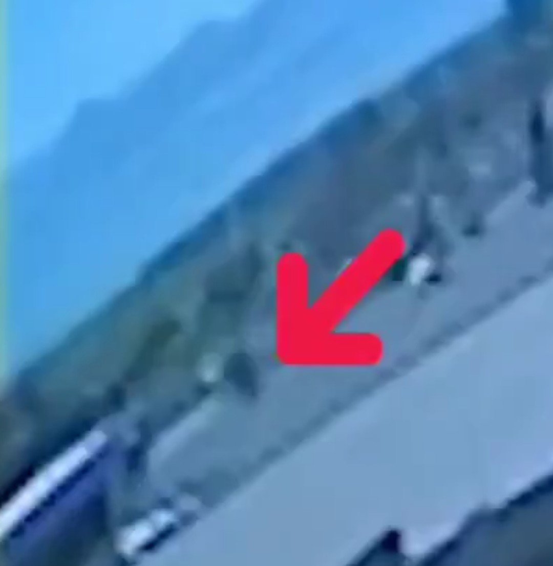 EvanAKilgore's tweet photo. Screenshots of the "enhanced" footage of Tyler Robinson allegedly on the roof of the Losee Center.

What do you notice? https://t.co/qyl7ShLT1q